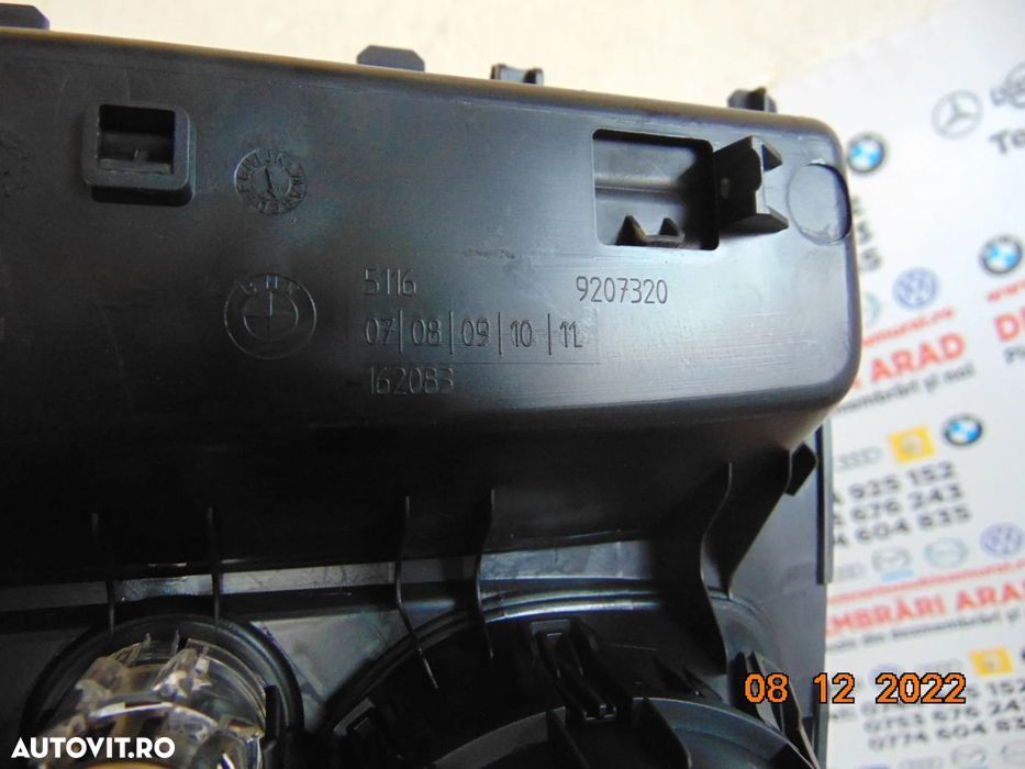 Suport pahare scrumiera BMW f20 F21 F22 F23 seria 1 2012-2019 f30 dezm - 2