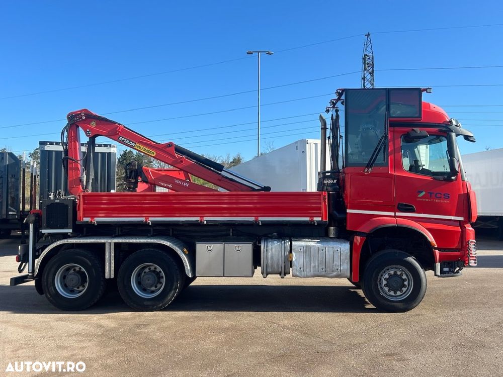 Mercedes-Benz Arocs 3552,Palfinger Epsilon M100L86, Graifer, Factura externa - 4
