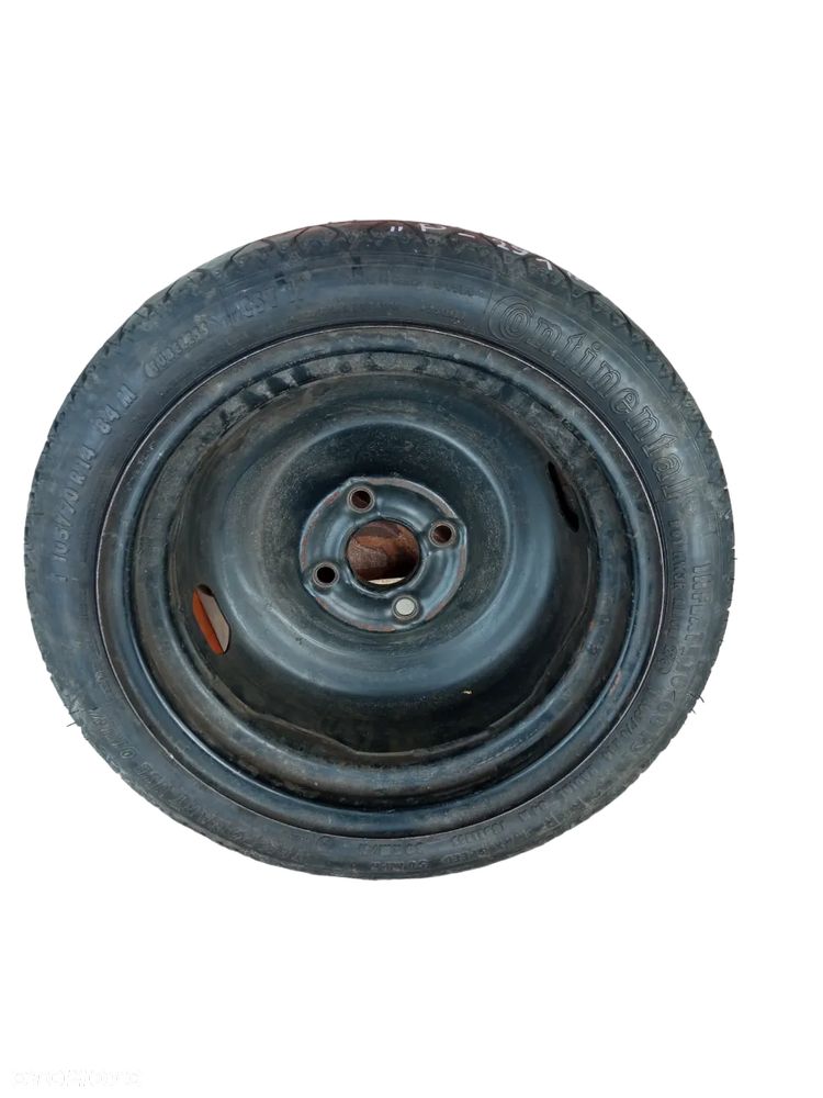 Koło Zapasowe Volkswagen Polo Lupo 105/70 R14 3 1/2 ET:42 4X100 6N0601025G 60443 - Gwarancja Wysyłka - 7