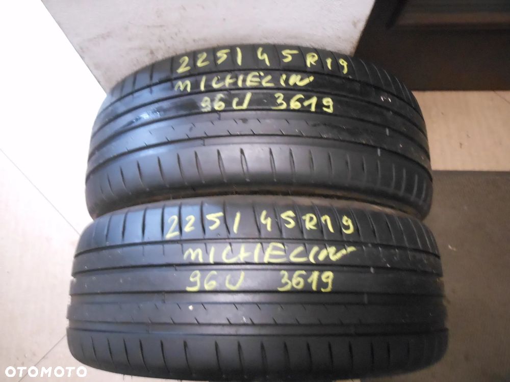 Opony 225/45r19 michelin pilot sport 4 6,5mm lato para - 1