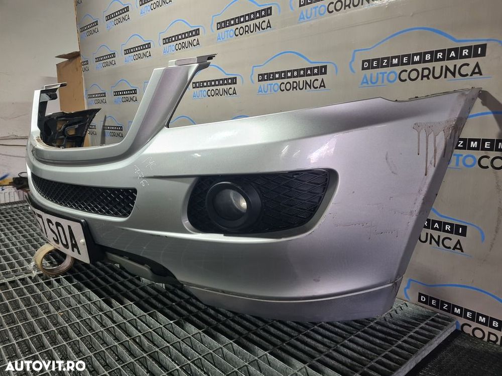 Bara fata Mercedes ML W164 2005 - 2008 ARGINTIU (776) Diesel model fara spalatoare far - 2