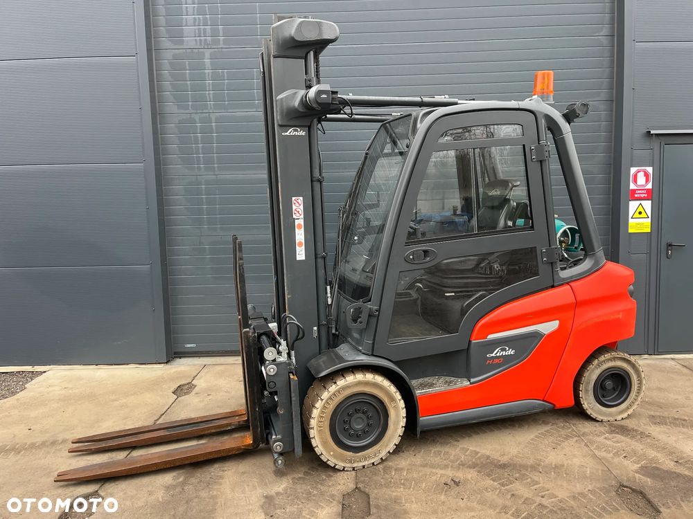 Linde H30T Gaz LPG Paletyzer podwójny, pełna kabina, nowy model - 16