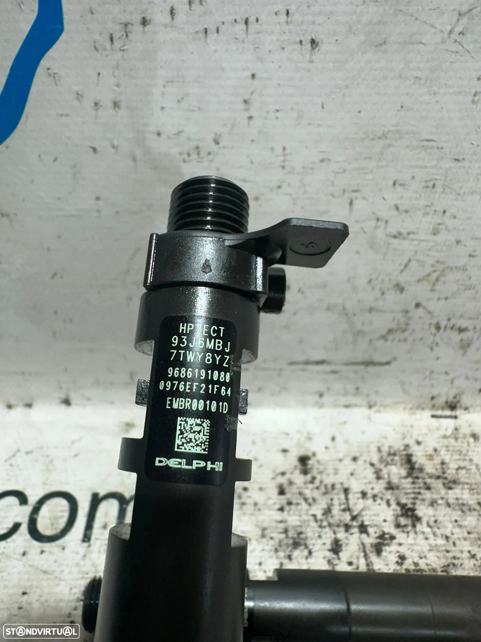.Conjunto Injetores Continental Siemens PSA Peugeot Citroen 2.0 HDi 165cv 9686191080 - EMBR00101D - 8