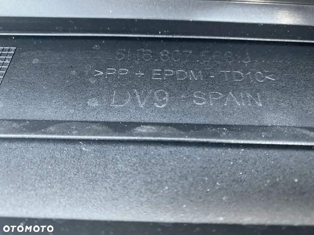 Spoiler DOKŁADKA - VW Golf VIII 8 R-Line BLACK Line - tył Kompletna - 10