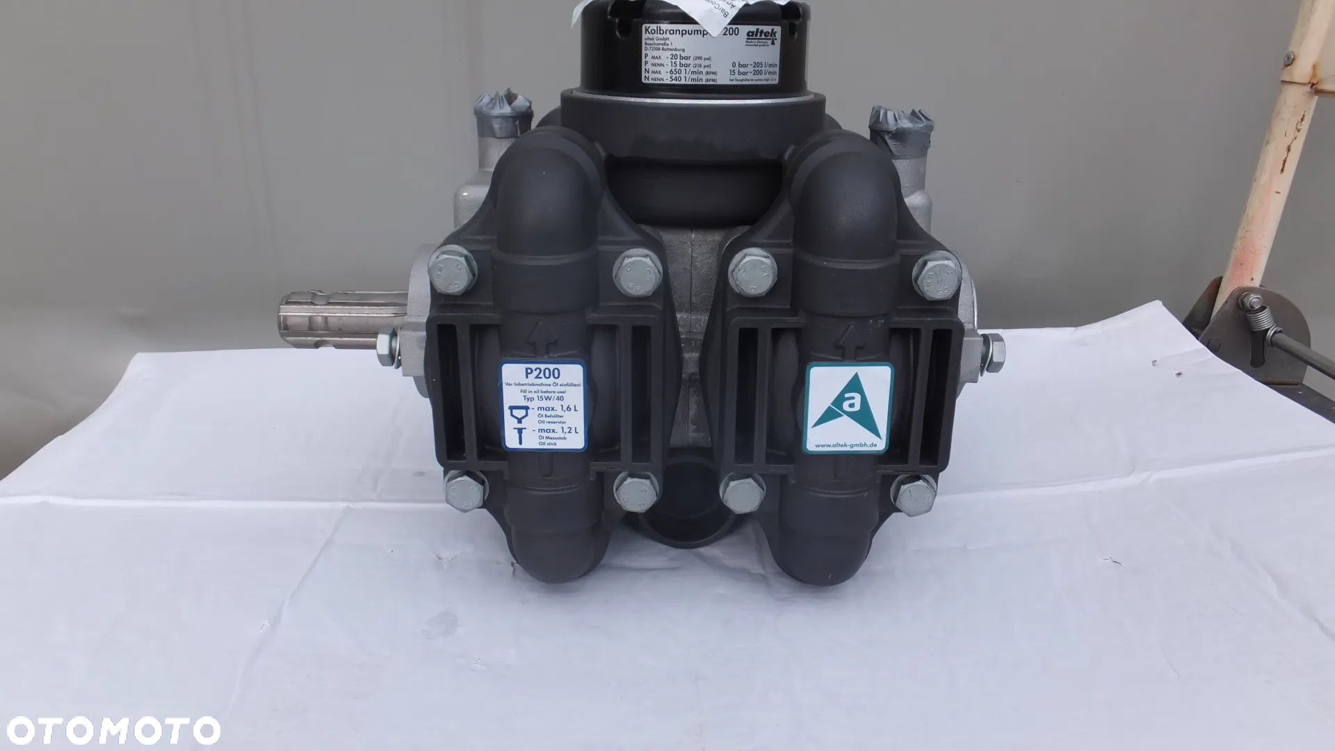 Pompa ALTEK P200 nowy typ opryskiwacz Kverneland Lemken - 3