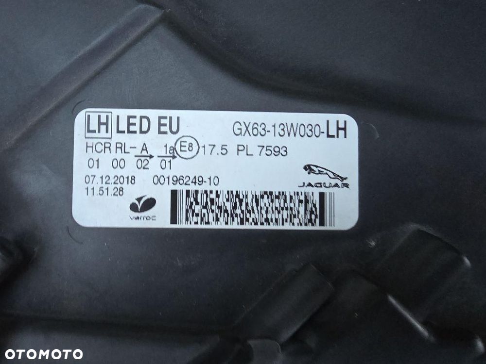 JAGUAR XF F PACE Lampy przód Full Led Technology GX6313W030LH GX6313W029LF - 15