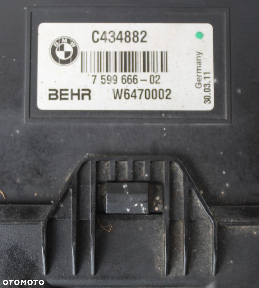 PAS PRZEDNI Z CHŁODNICAMI BMW F01 F02 N63B44 4.4B 750i - 12