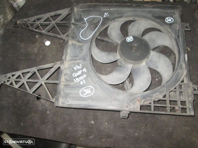Ventilador 1J0121207 VW GOLF 4 2001 1,9TDI - 1