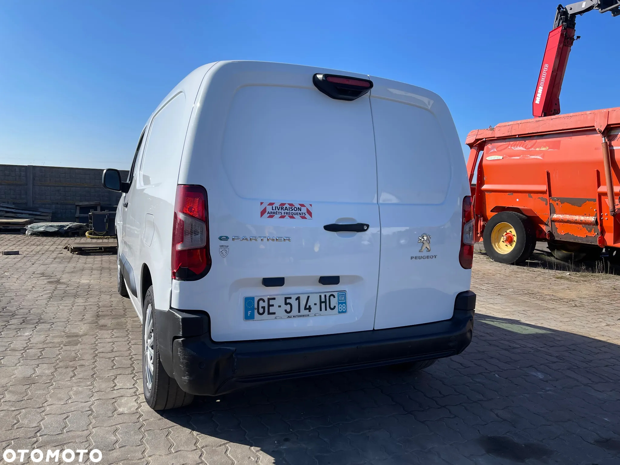 Peugeot E-PARTNER ELEKTRYCZNY 2022 ROK Tylko 49.000 KM - 26
