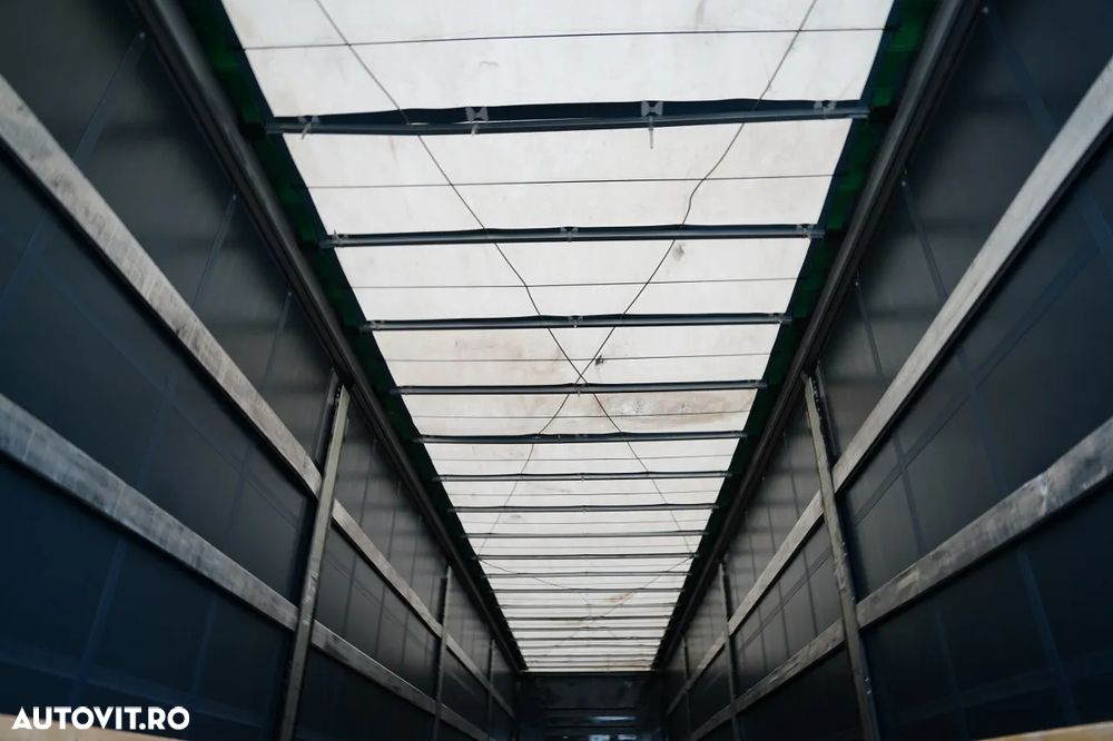 Fruehauf / CORTINĂ / STANDARD / LIFT 2.000 kg / BALCĂ PODEA PUTERNICĂ / AXE SAF - 18