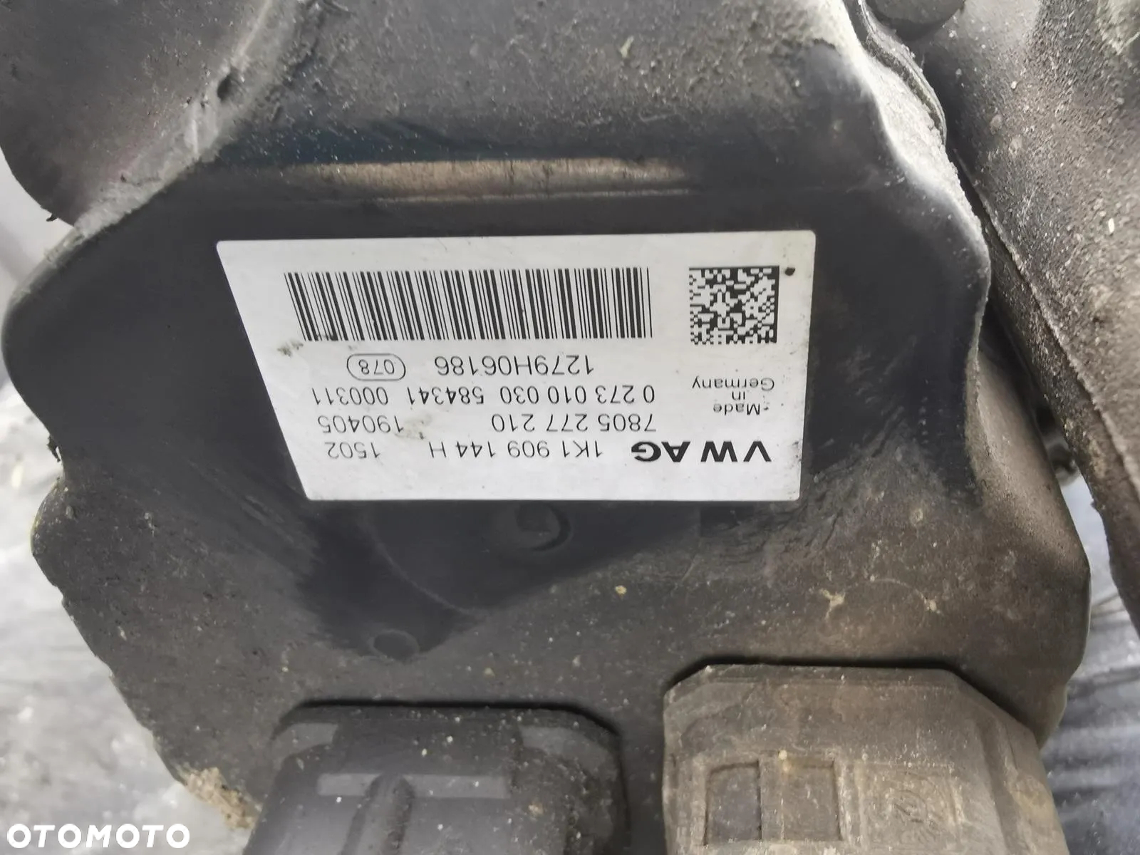 MAGLOWNICA PRZEKŁADNIA KIEROWNICZA  AUDI A3 8P VW GOLF V TOURAN  1K1909144H  1K1423051BM - 5