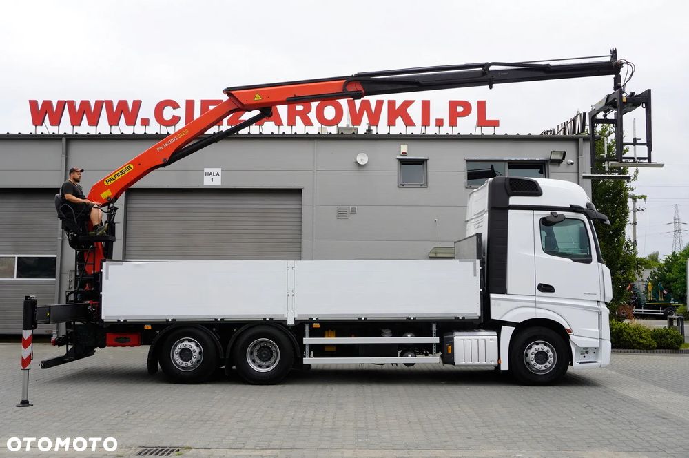 Mercedes-Benz Actros 2545 MP5 / 60 tys. km! / HDS Palfinger PK 18.001L SLD 3 / oś skrętna / 3 szt._259248 - 6