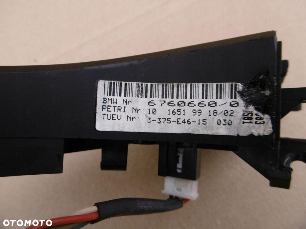 multifunkcja panel kierownicy bmw e46 e39 m-pakiet lift polift 6760660 - 2