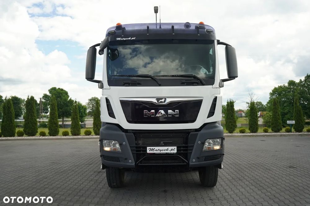 MAN TGS 35.500 / 8x4 / WYWROTKA TYLNOZSYPOWA  MEILLER / OCIEPLANA / DO ASFALTU /  HYDROKLAPA / NAVI / 2021 ROK - 14