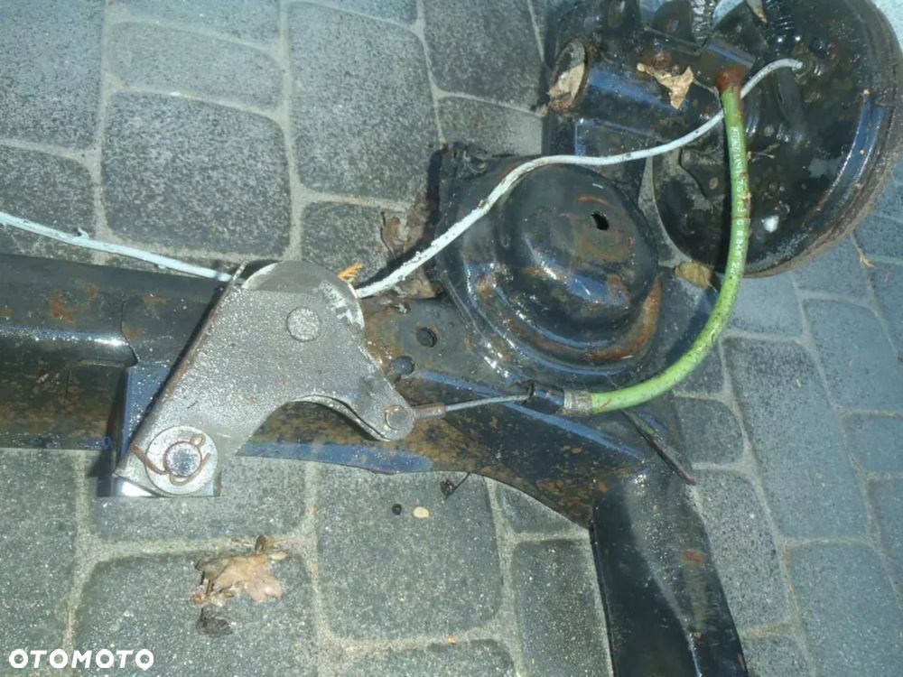 linka naciąg rolka przewód trójnik hamulca ręcznego fiat uno - 1