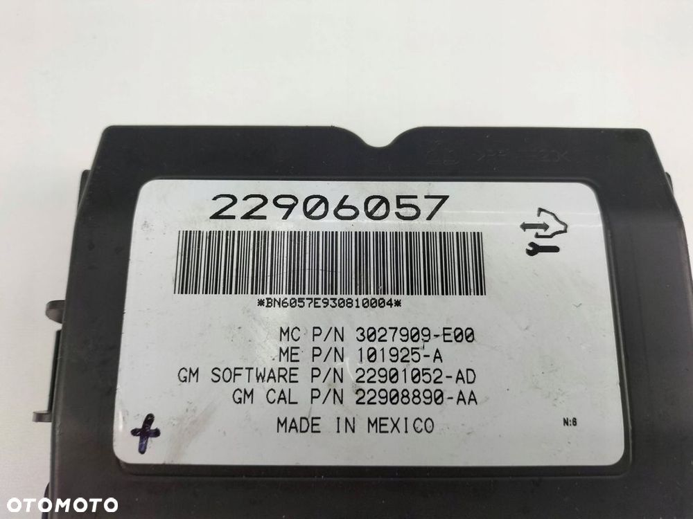 MODUŁ KLAPY BAGAŻNIKA OPEL INSIGNIA A 22906057 - 3