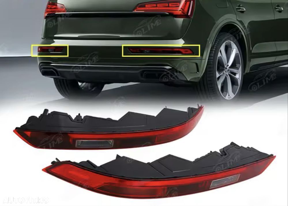 Catadioptru Reflector Ochii Pisica Bara Spate Lampa Audi Q5 2018-2021 - 2