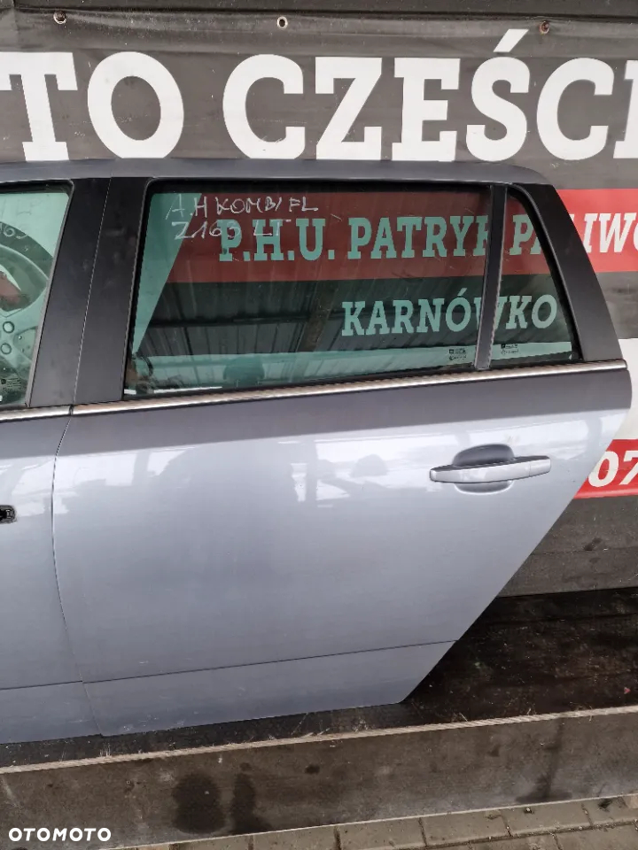 Drzwi LEWY PRZÓD  TYŁ OPEL Astra H KOMBI Z163 - 5
