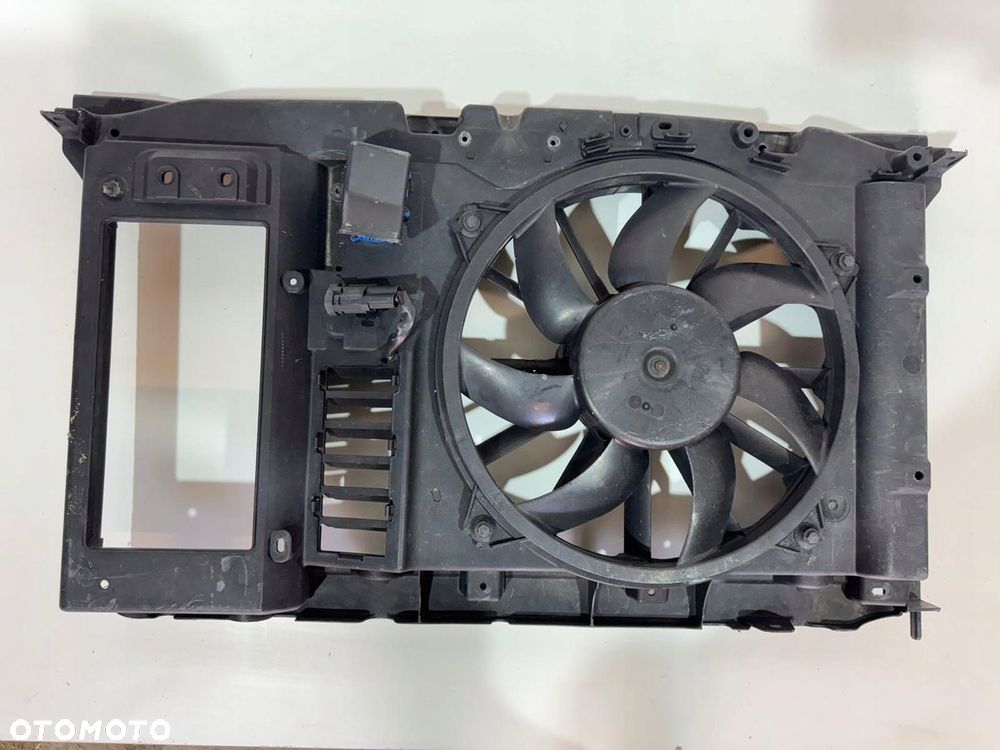 CITROEN C4 PICASSO PARTNER BERLINGO 308 WENTYLATOR CHŁODNICY OBUDOWA ORYGIN - 1