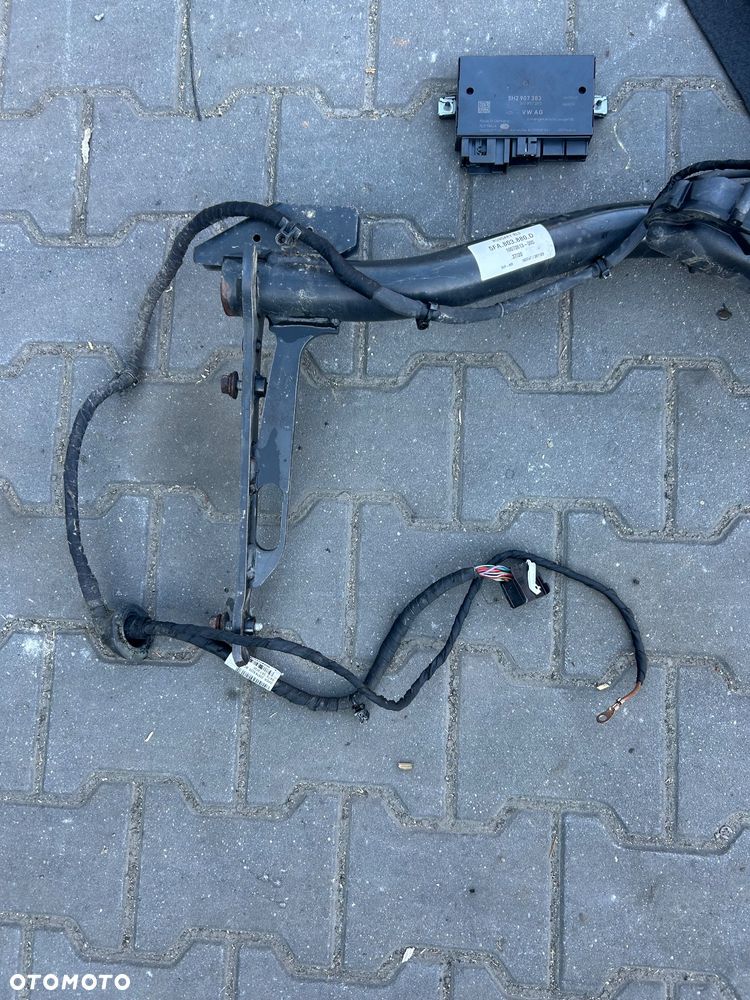 Seat Leon IV cupra Hak holowniczy elektryczny moduł wiązka komplet przycisk 5H2907383 5FA803880D - 4