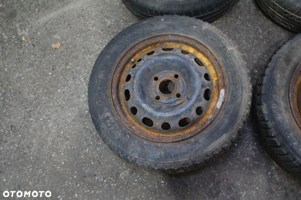 FELGI STALOWE + OPONY 2140141 4X100 ET49 5.5J OPEL CORSA C COMBO 175/65R14 - 2