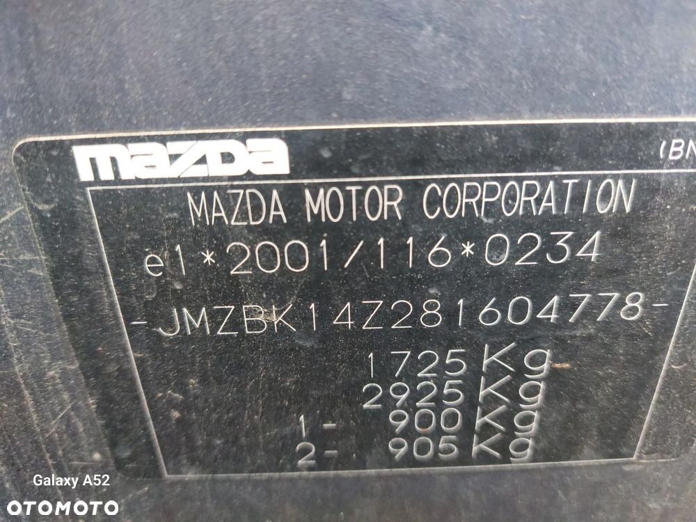 Zderzak MAZDA 3 1,6B 07R. maska,lampy,drzwi,klapa..... - 9
