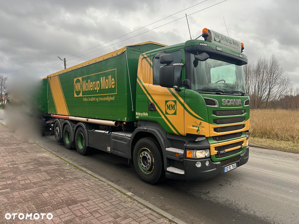 Scania R 520   WYWROTKA DO ZBOZA + POMPA SAMOZALADOWCZA