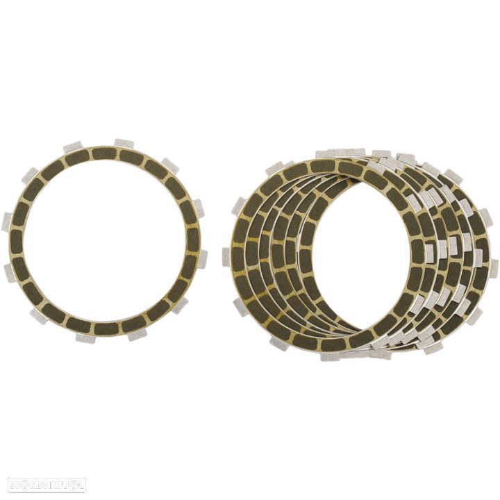 barnett embreagem disco de fricção kit kevlar 7 placas 302-45-10013 - 1