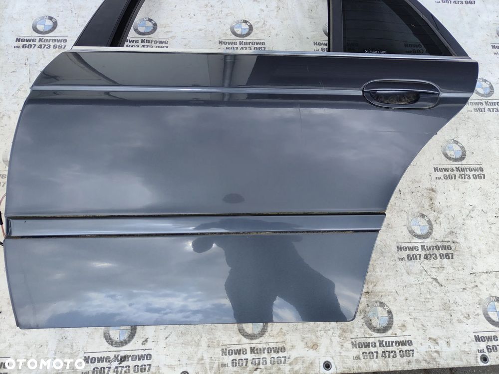 BMW E39 Kombi drzwi lewe tylne tył Anthrazit Metallic 397/7 - 2
