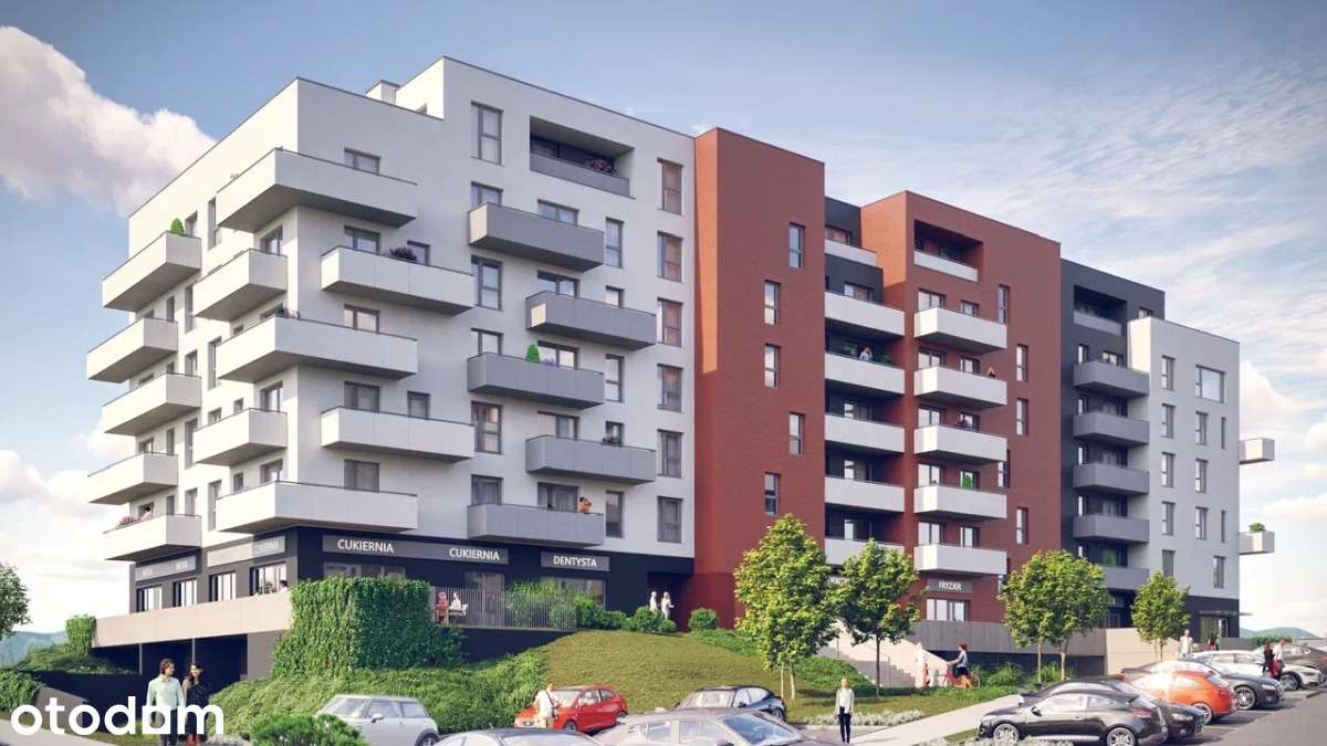 4-pokojowe mieszkanie 71m2 + balkon Bez Prowizji