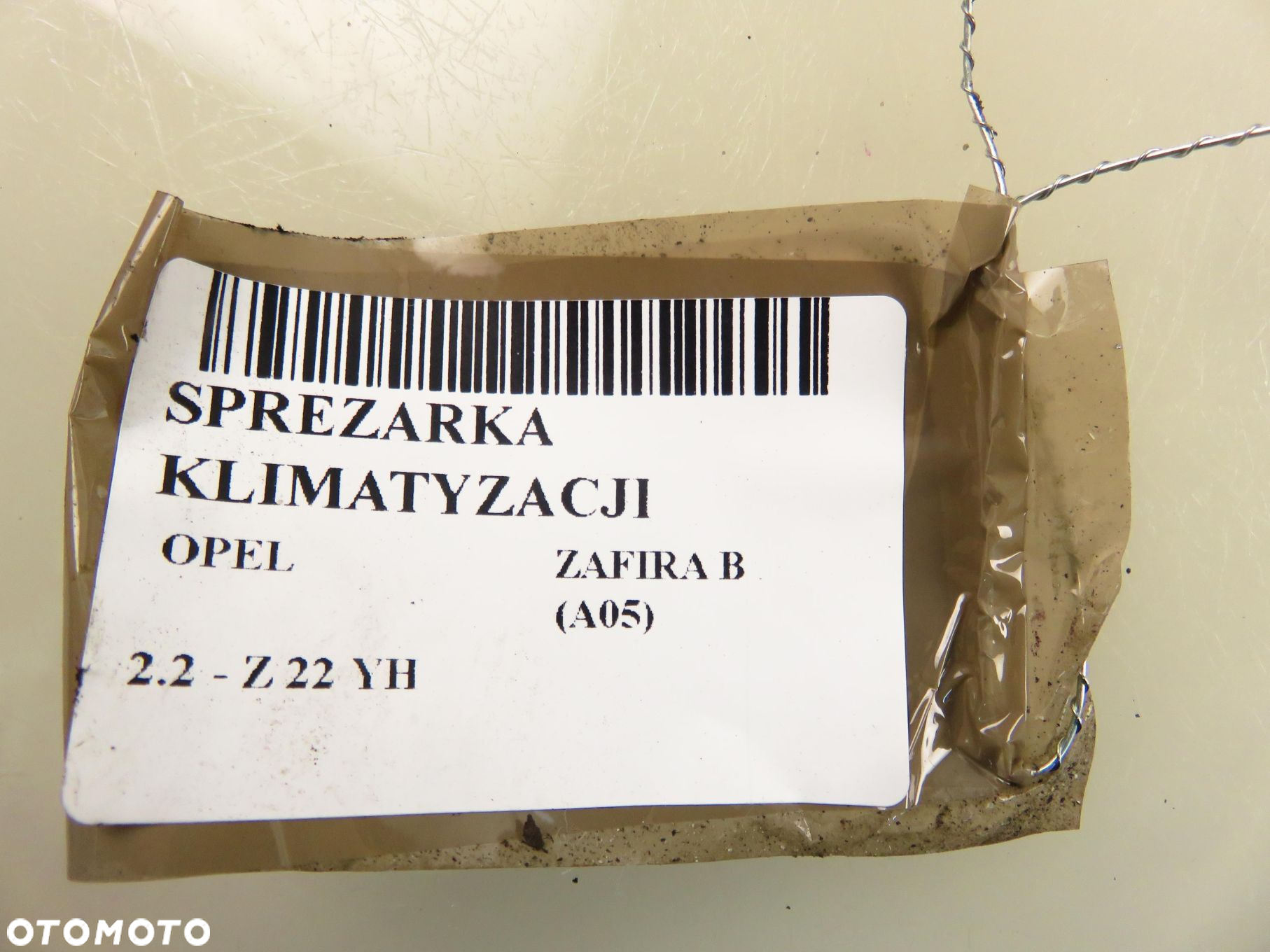KOMPRESOR KLIMATYZACJI OPEL ZAFIRA B (A05) 2.2 150 - Z 22 YH 13124753 - 11