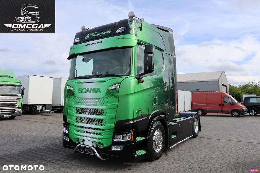Scania S 500 / 500S / Show Truck / 6X Poduszki / Klima Post / Full LED / - 1
