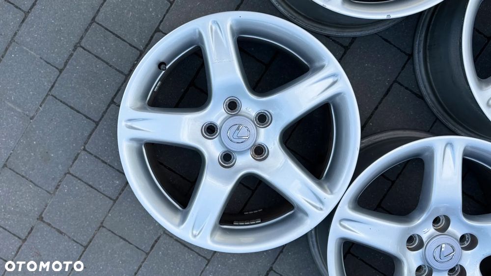 Alufelgi r17 5x114.3 ET50 8J Lexus IS200 IS250 IS300 GS300 GS430 IS GS NX RX S140 S160 Toyota Avensis Corolla Prius Auris - 5