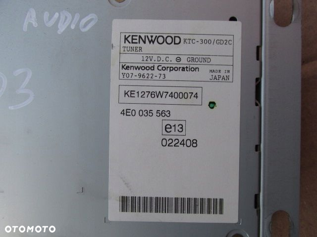 Audi A8 D3 lift Moduł sterownik tuner radia 4E0910563C - 5