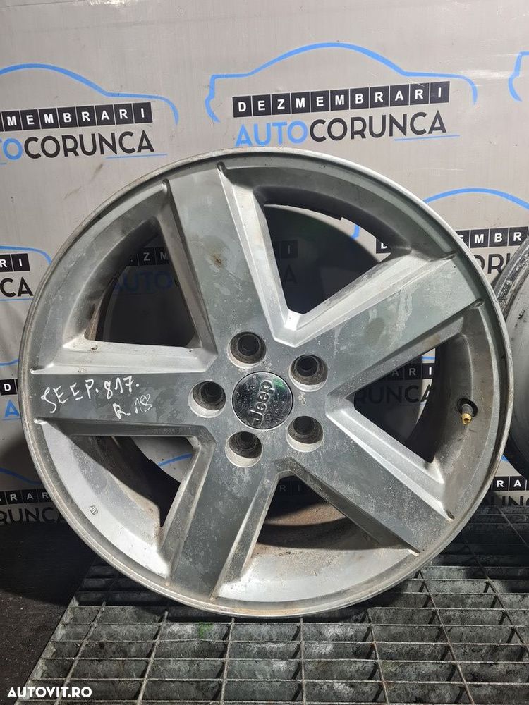 Jante aliaj Jeep Compass 2011 - 2015 (817) R18 ET 18X7JX40.0 5*114.3 - 2