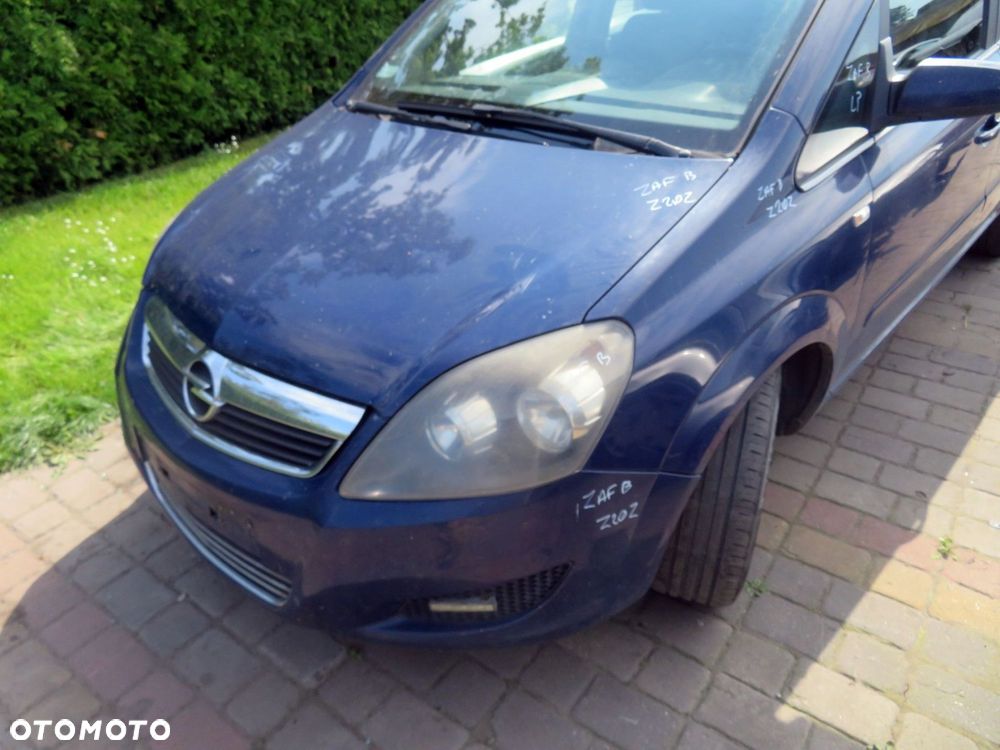 MASKA ZDERZAK BŁOTNIKI LAMPY ZAFIRA B Z20Z  OPEL 2005-2008 GRANATOWY PRZÓD KOMPLETNY - 4