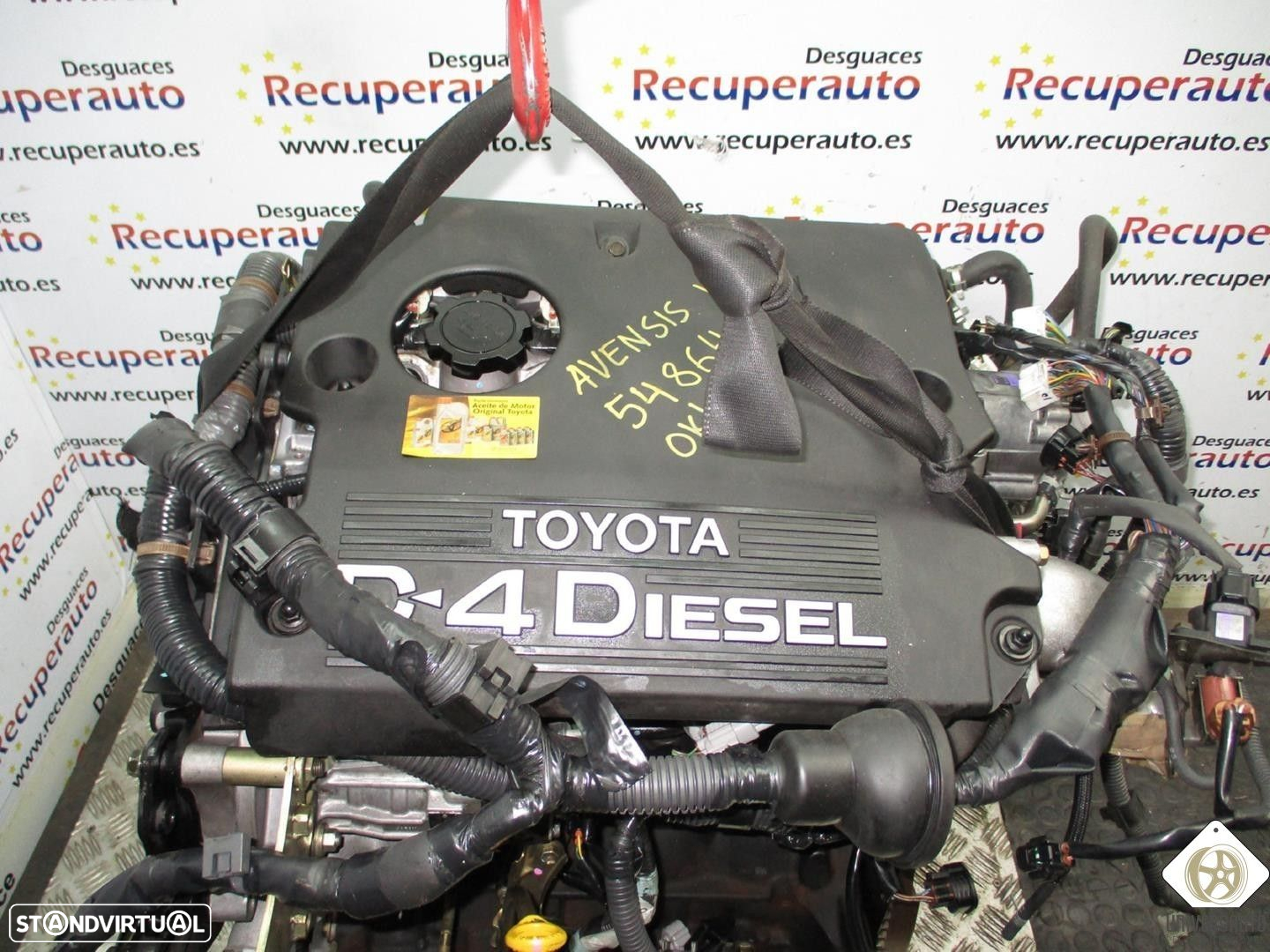 MOTOR COMPLETO TOYOTA IPSUM 2004 - 6