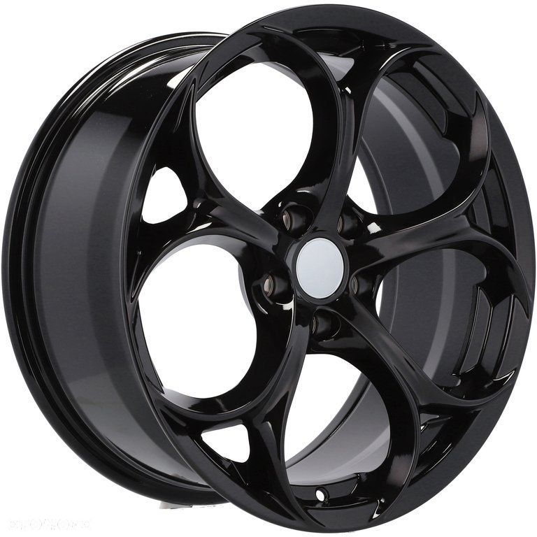 4x Felgi 18 m.in. do ALFA ROMEO 159 Brera Giulia Giulietta Spider Stelvio Czarne - L1664 (YF5707) - 9