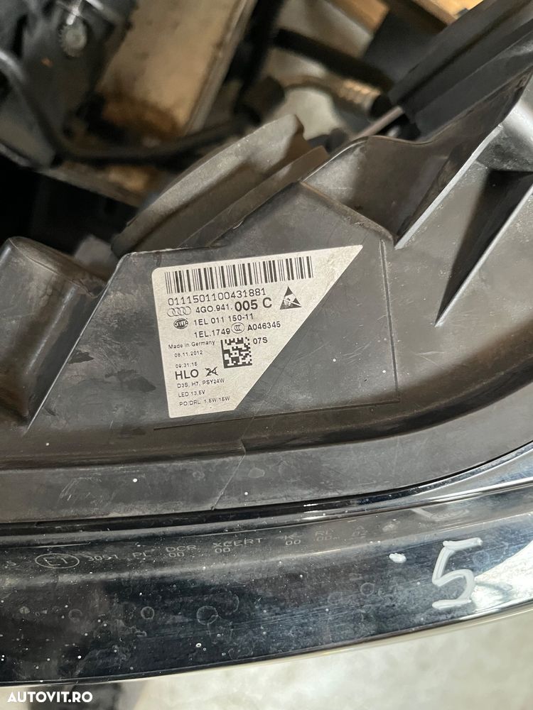 Fața completă audi A6 C7 S-Line 3.0 tdi 2013 - 7