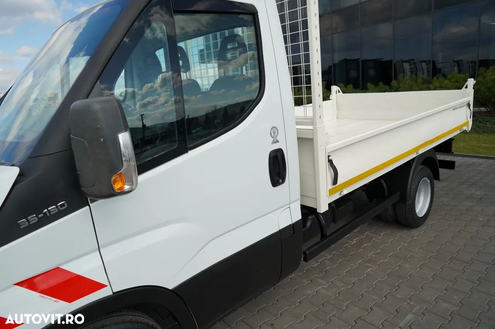Iveco DAILY 35-130 / BASCULATOR SPATE / DUBLU / MANUAL / IMPORTAT - 22