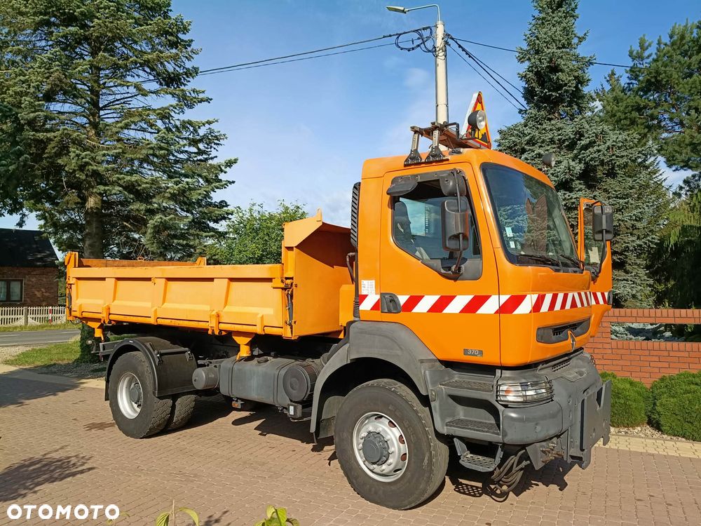 Renault KERAX 370 DCI 4x4 Wywrotka Bordmatic x 2 zimowe utrzymanie - 6