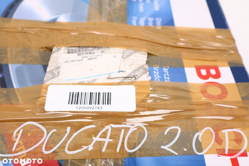 FIAT DUCATO 2.0D SPRZĘGŁO DOCISK 71797672 - 11