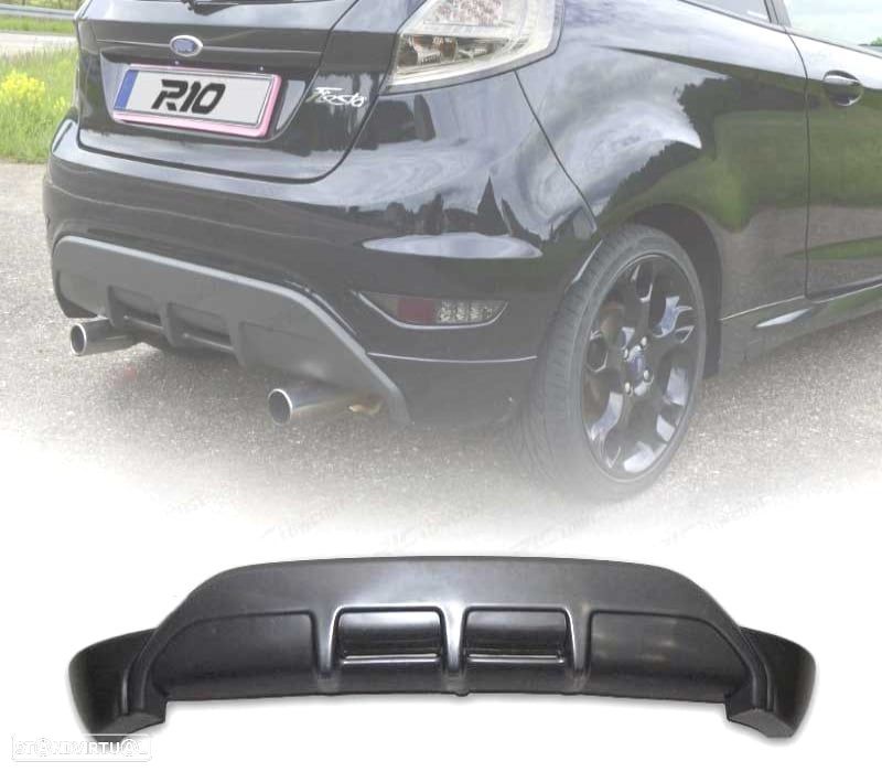 DIFUSOR TRASEIRO FORD FIESTA 09- LOOK ST - 1