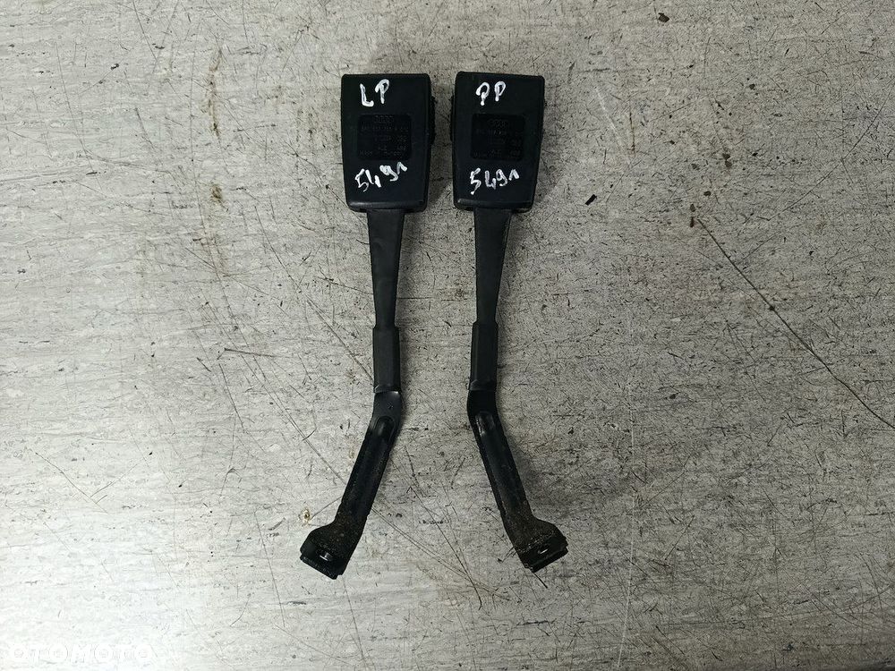 ZAPINKI,SPINKI PASA PRZÓD KOMPLET AUDI A3 8P/8PA/8P7 8P0857755B  8P0857756C - 1