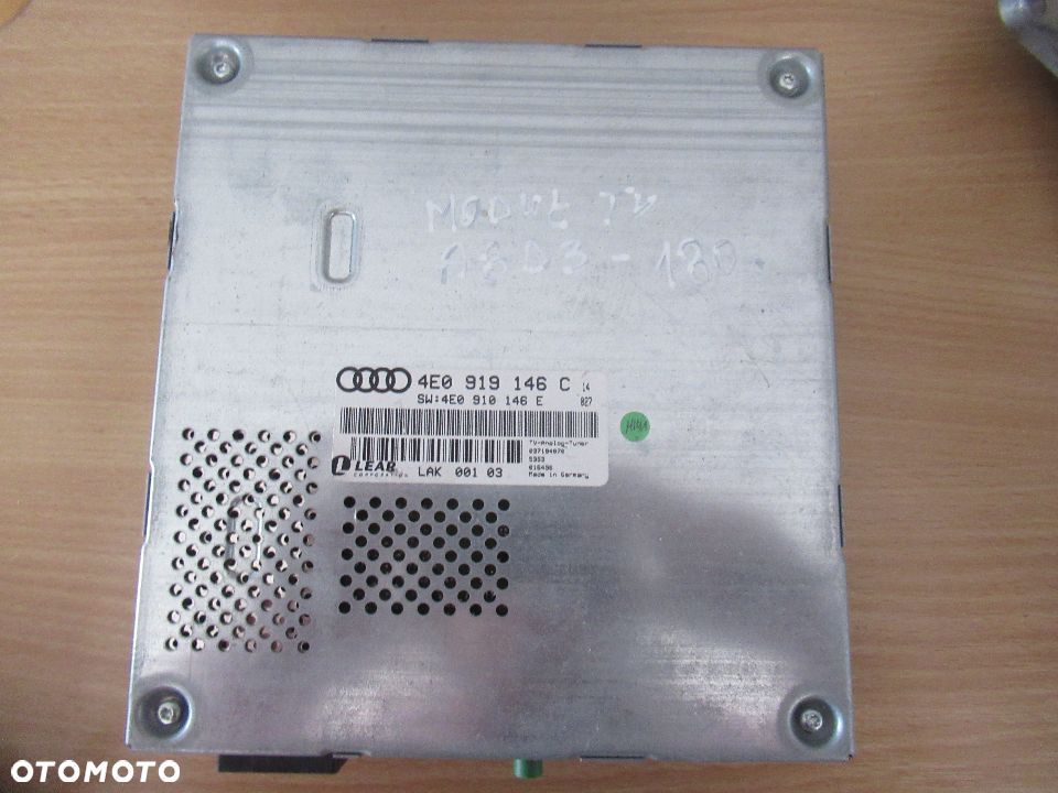 Tuner cyfrowy TV numer: 4E0919146C - 1