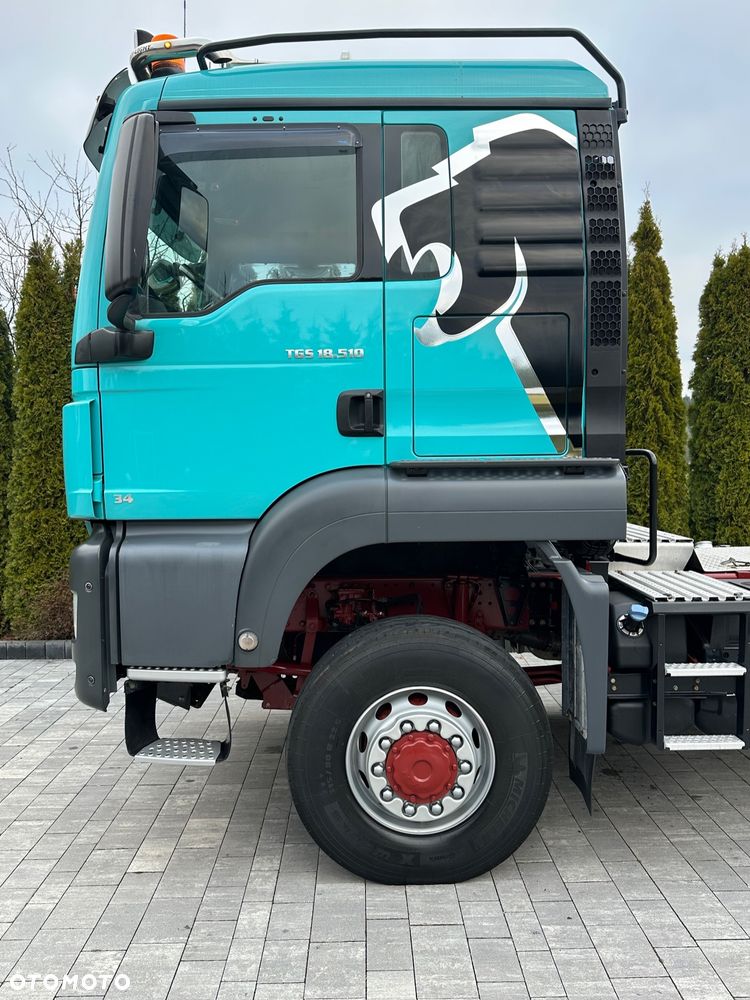MAN / TGS / 18.510 / 4x4 / STAŁY NAPĘD + REDUKTOR  / ALLROAD / - 13