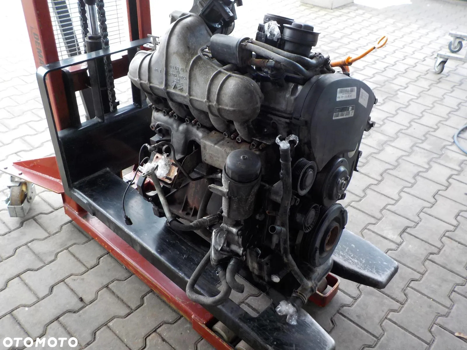 VW CRAFTER 2.5 TDI SILNIK BJL BJK BJM SPRAWDZONY + WTRYSKI KOMPLET - 6