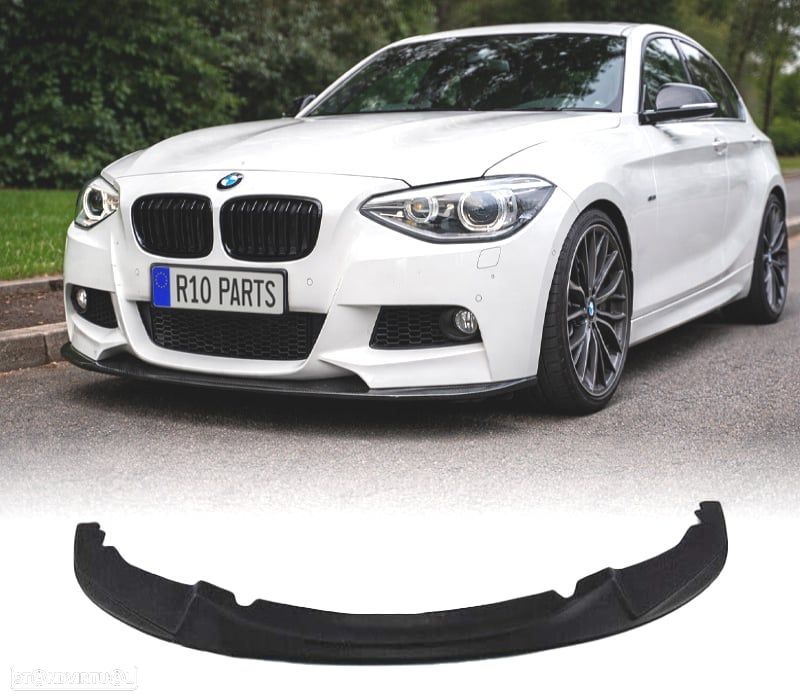 SPOILER LIP FRONTAL BMW SERIE 1 F20 F21 11-15 M TECH - 1