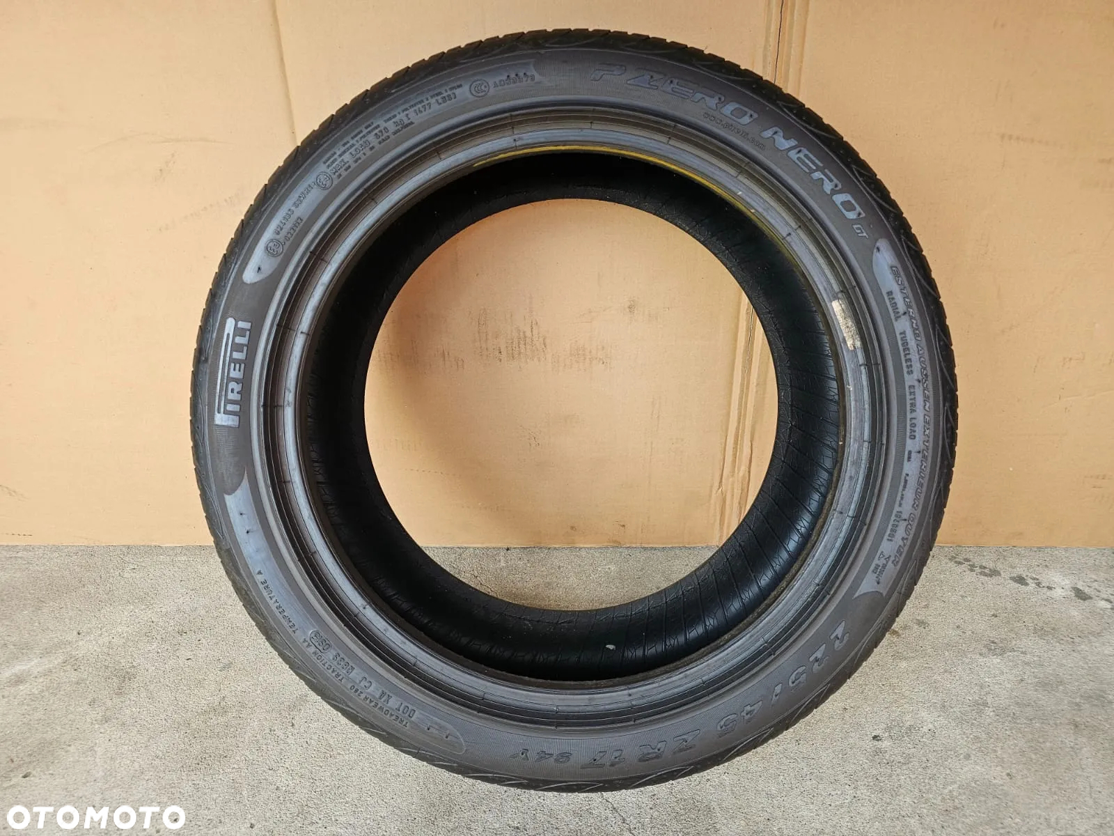 (O117) 225/45ZR17 94Y 6,5mm 15r / Pirelli P ZeroNero GT - 4