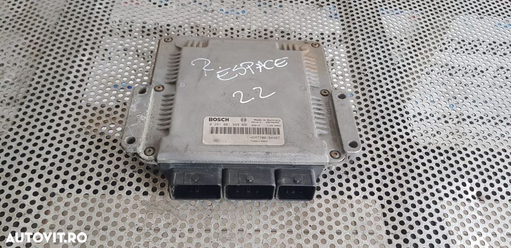 Calculator Motor Ecu Renault Espace 3 2.2 Dci Euro 3 Cod 0281001999  770014407 - 1